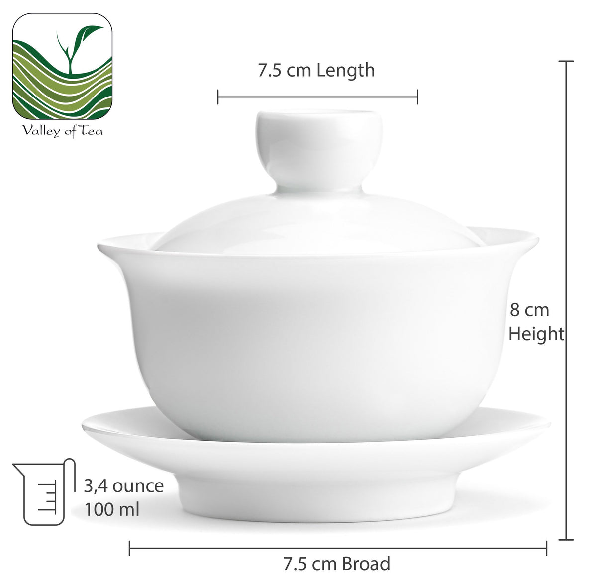 Gaiwan Porcelain 1000g