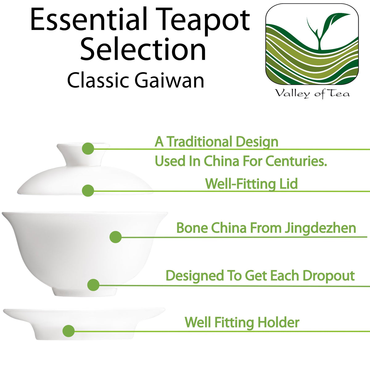 Gaiwan Porcelain 1000g