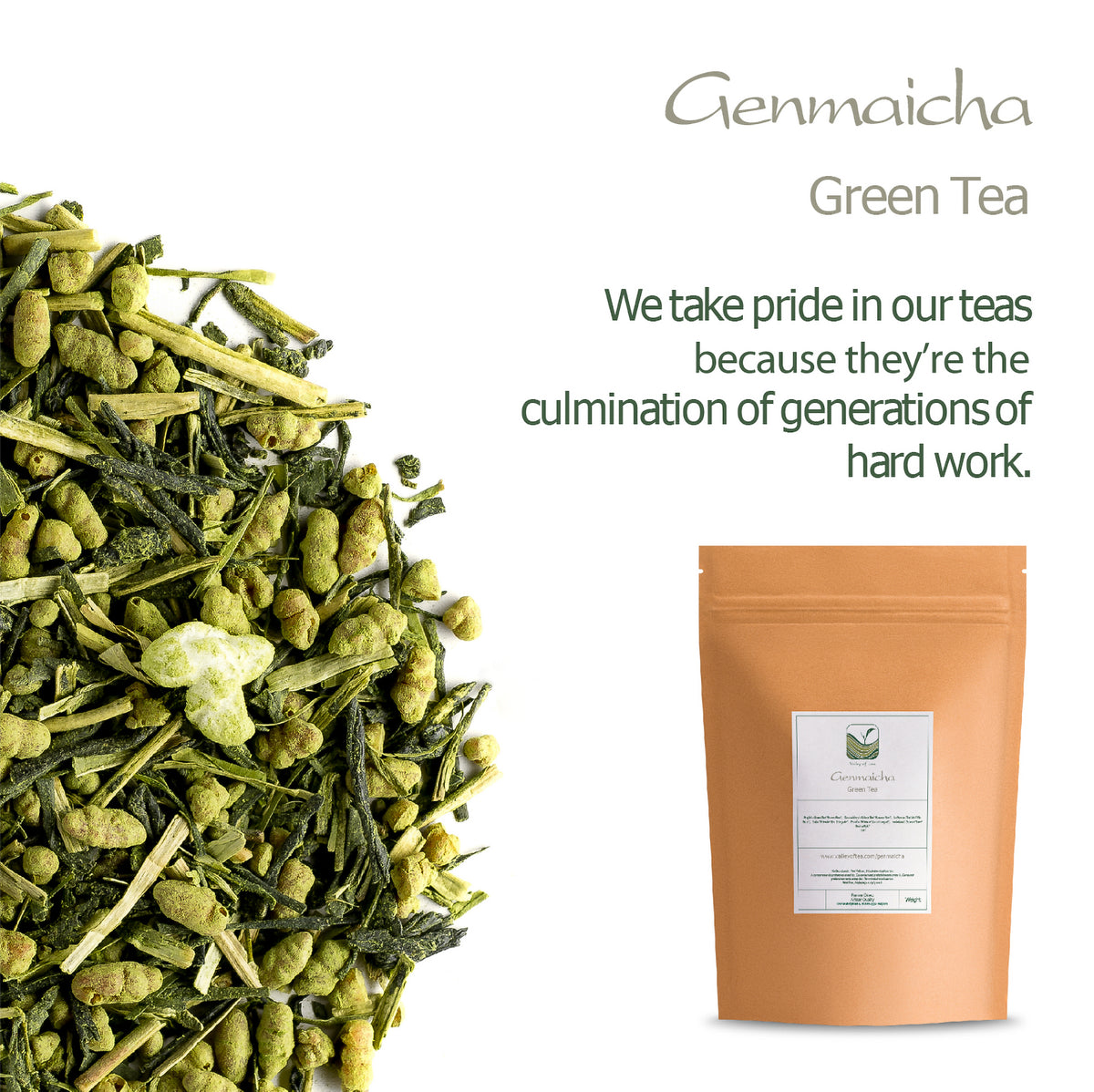 Genmaicha Roasted Rice Japanese Tea 200g