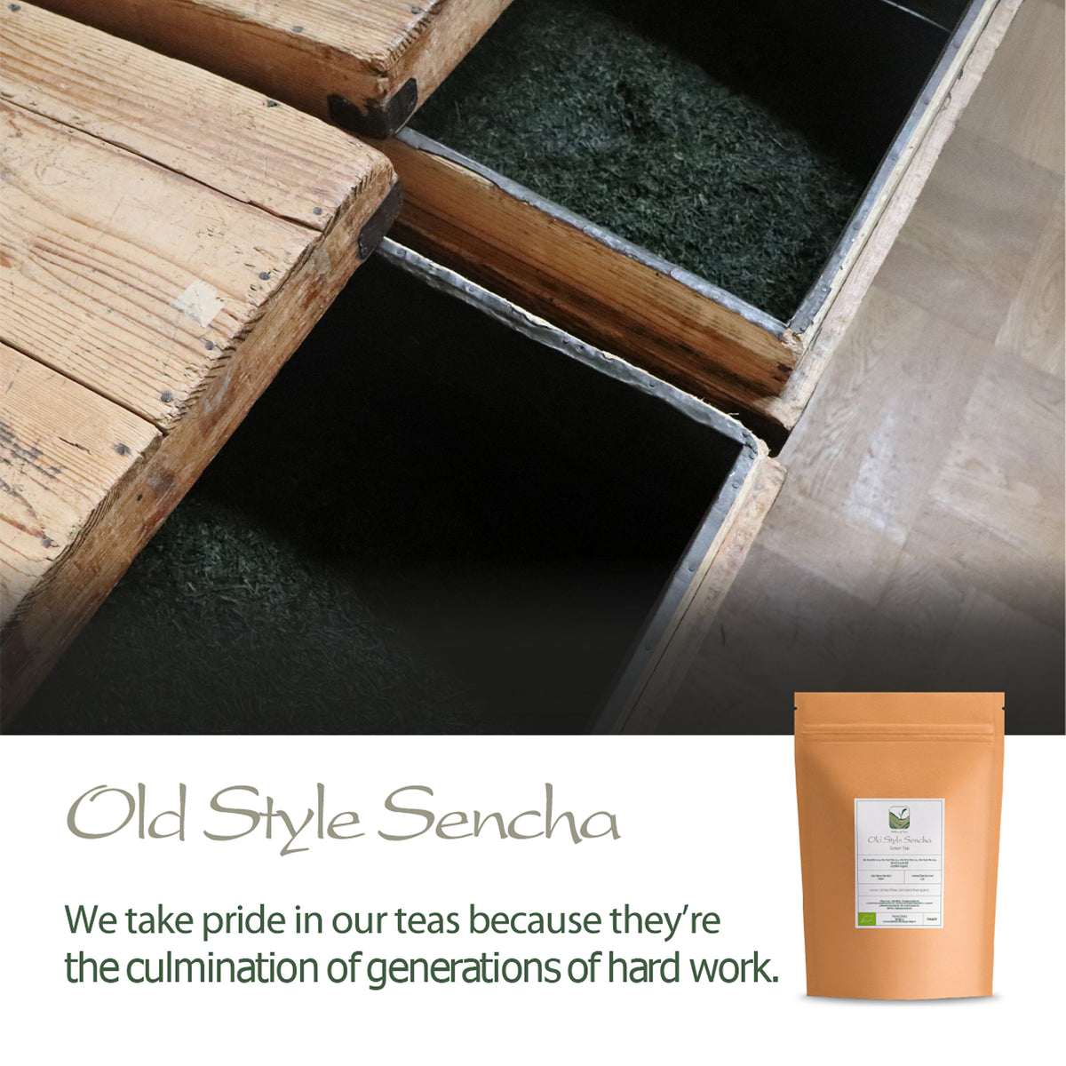 Sencha Organic Green Tea Japan - Artisan Farm - Sen Ca 50g