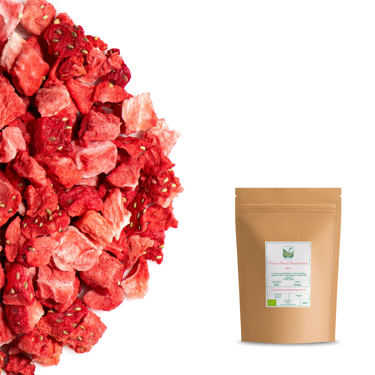 Freeze Dried Strawberries 40g